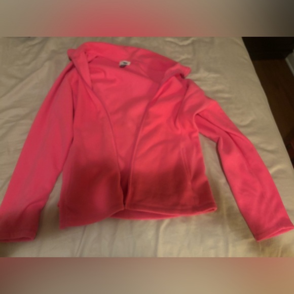 Pink old navy fleece jacket - Picture 1 of 4